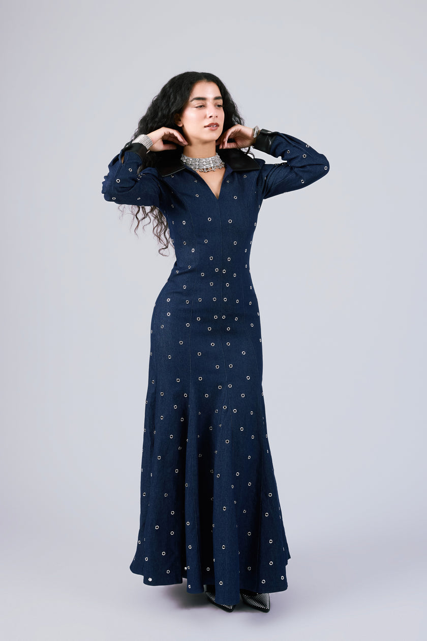 Gaze Denim Dress