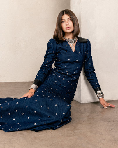 Gaze Denim Dress