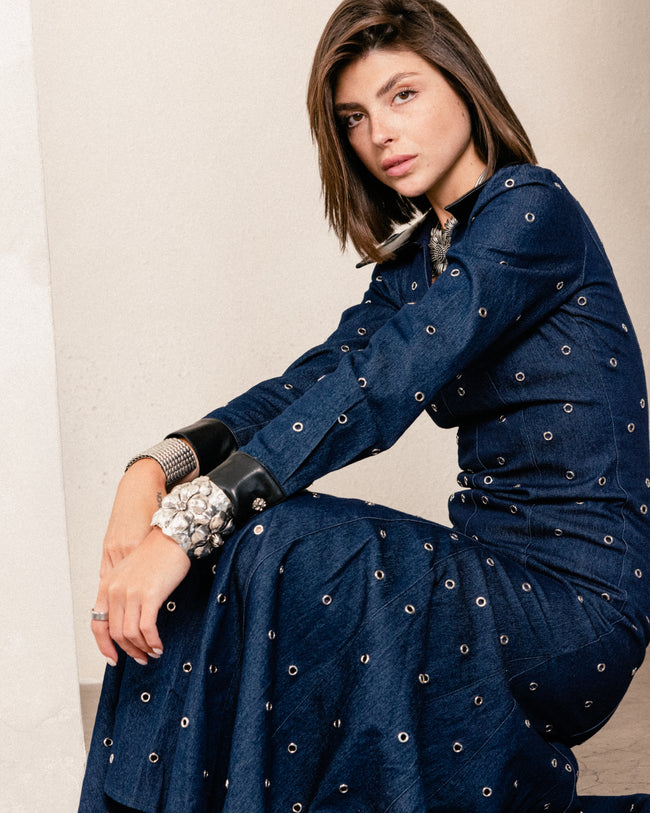 Gaze Denim Dress